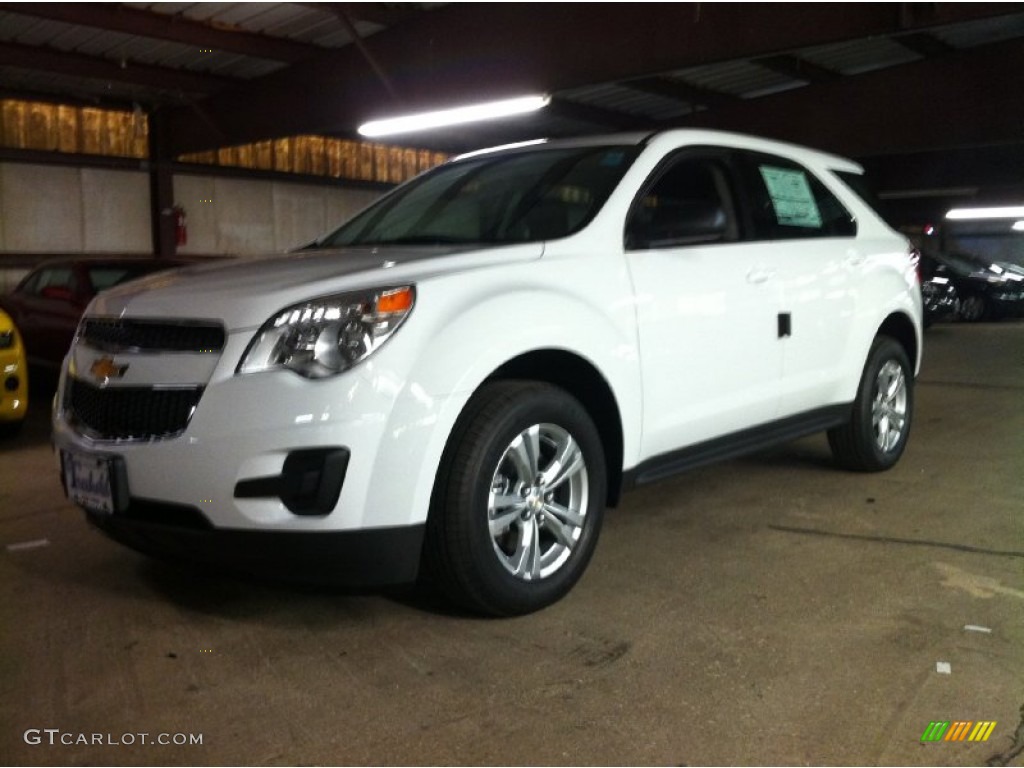 2014 Equinox LS - Summit White / Light Titanium/Jet Black photo #1