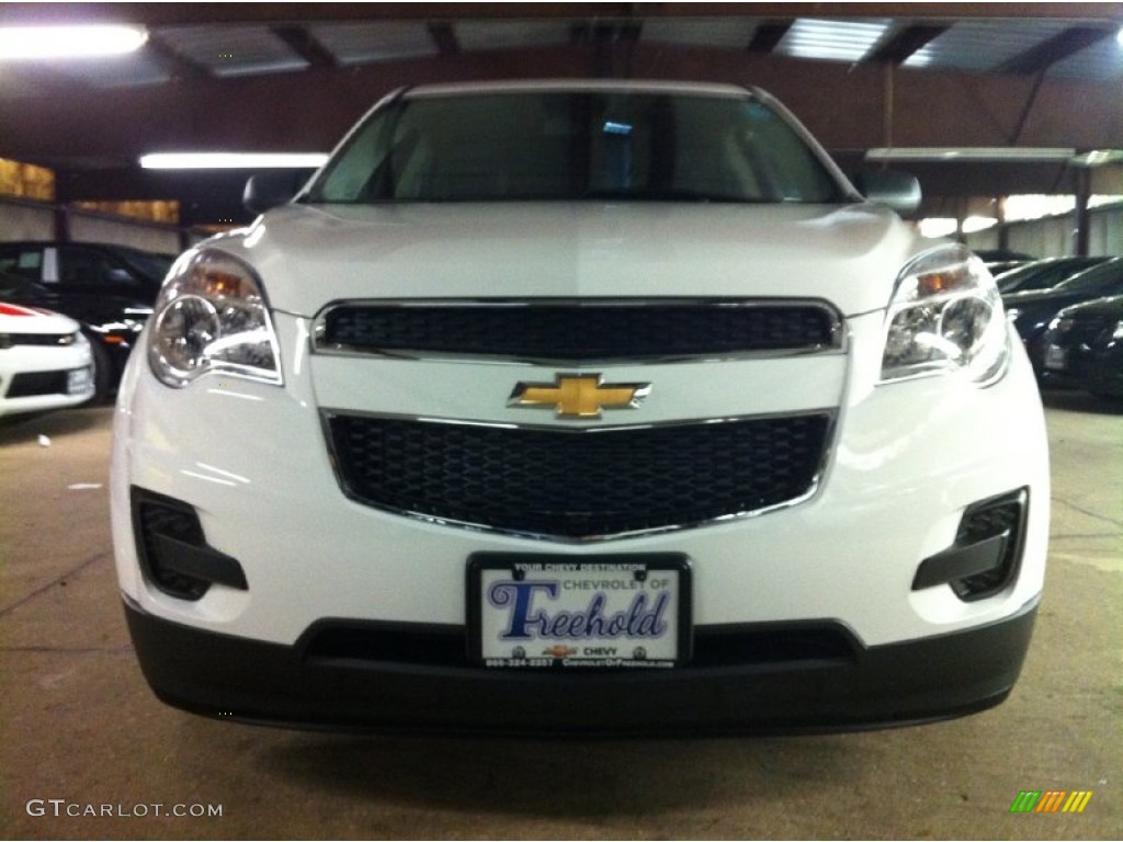 2014 Equinox LS - Summit White / Light Titanium/Jet Black photo #2