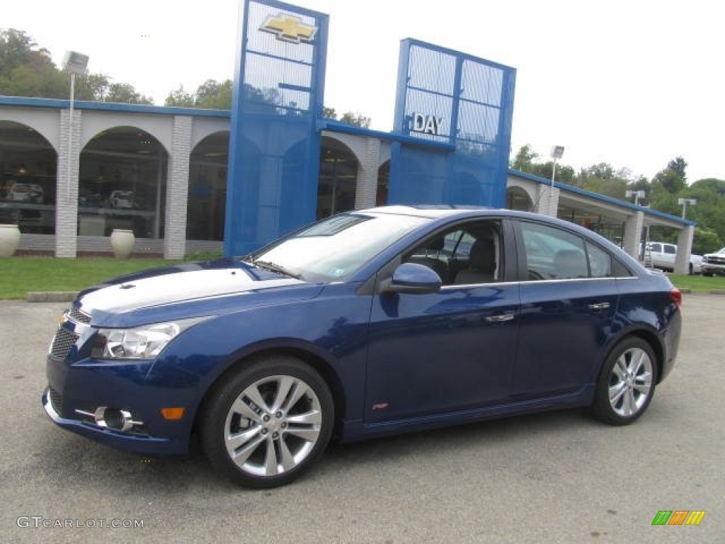 2013 Cruze LTZ/RS - Blue Topaz Metallic / Jet Black photo #1