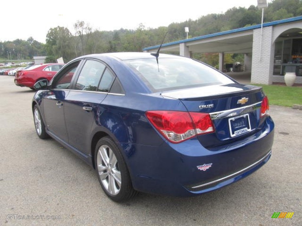 2013 Cruze LTZ/RS - Blue Topaz Metallic / Jet Black photo #4