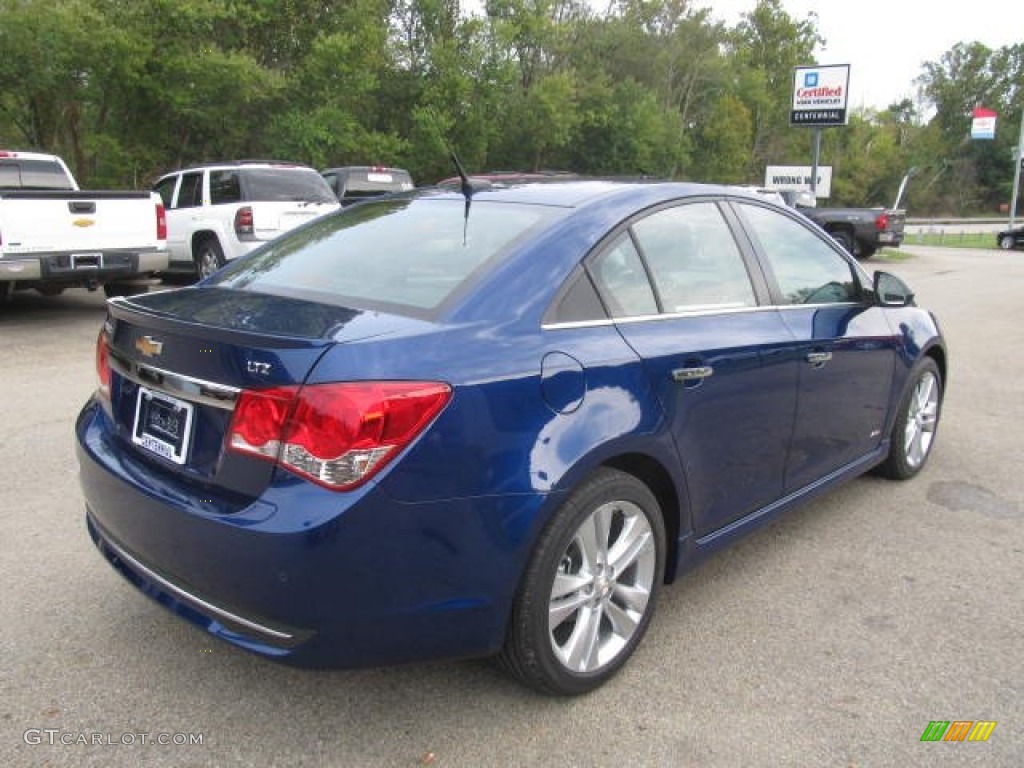 2013 Cruze LTZ/RS - Blue Topaz Metallic / Jet Black photo #6