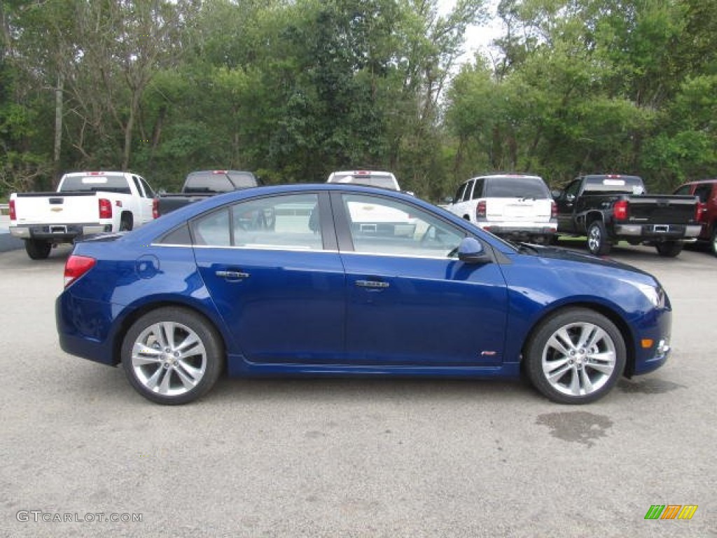 2013 Cruze LTZ/RS - Blue Topaz Metallic / Jet Black photo #7