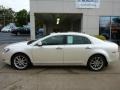 White Diamond Tricoat - Malibu LTZ Sedan Photo No. 2