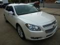 White Diamond Tricoat - Malibu LTZ Sedan Photo No. 3