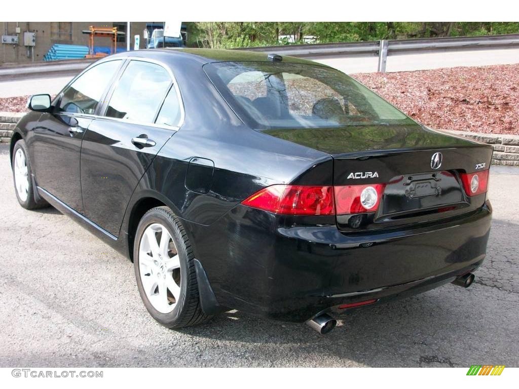 2005 TSX Sedan - Nighthawk Black Pearl / Ebony photo #3