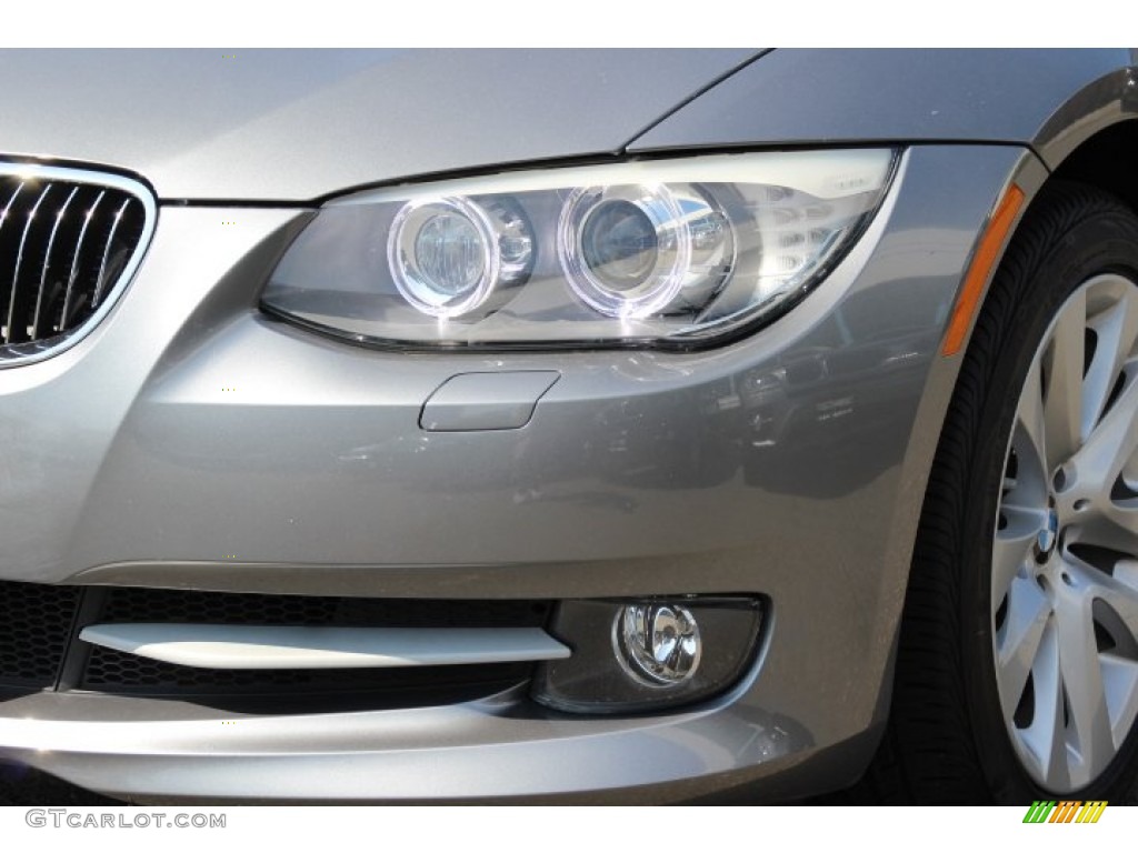 2011 3 Series 328i xDrive Coupe - Space Gray Metallic / Black photo #29