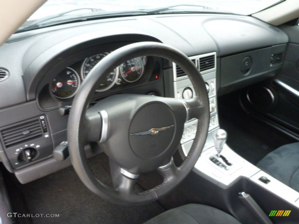 2005 Crossfire SRT-6 Coupe - Sapphire Silver Blue Metallic / Dark Slate Grey photo #6