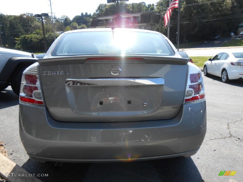 2012 Sentra 2.0 S - Magnetic Gray Metallic / Charcoal photo #3