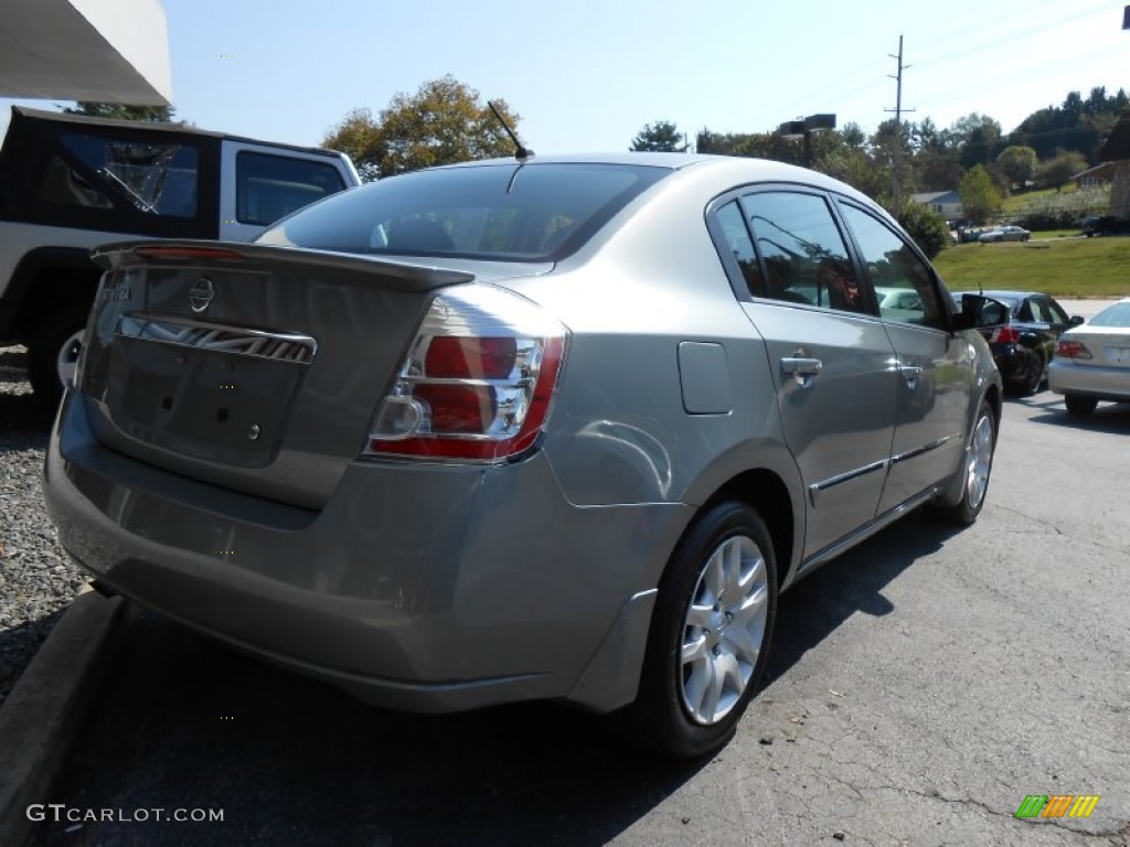2012 Sentra 2.0 S - Magnetic Gray Metallic / Charcoal photo #4