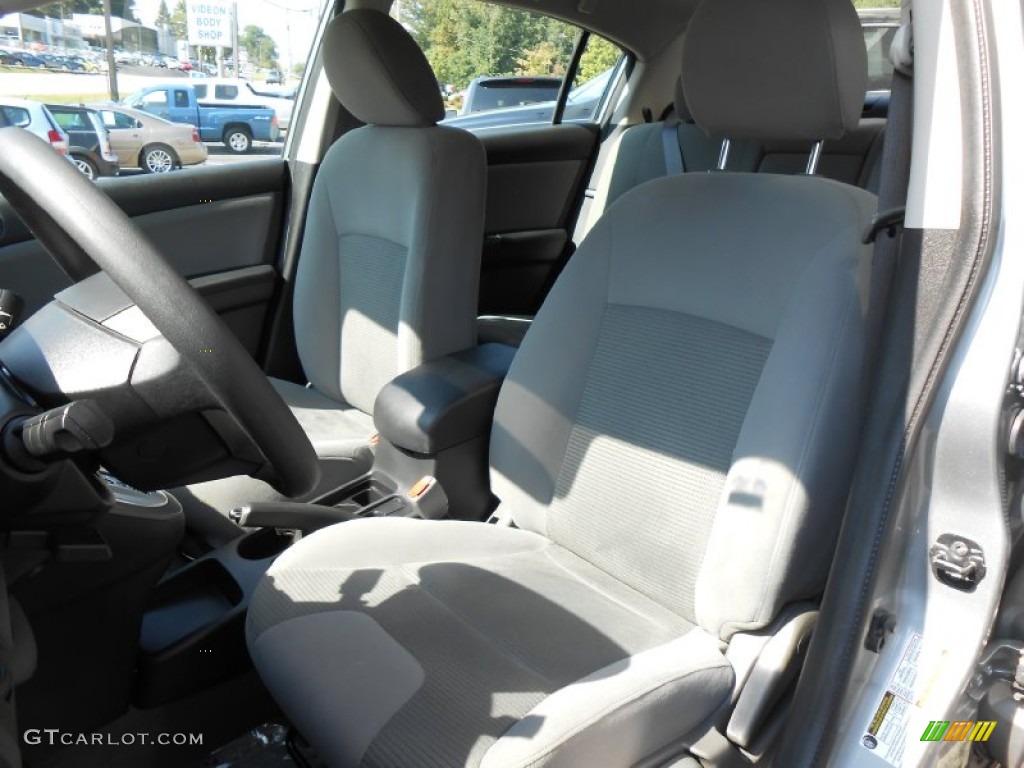 2012 Sentra 2.0 S - Magnetic Gray Metallic / Charcoal photo #8