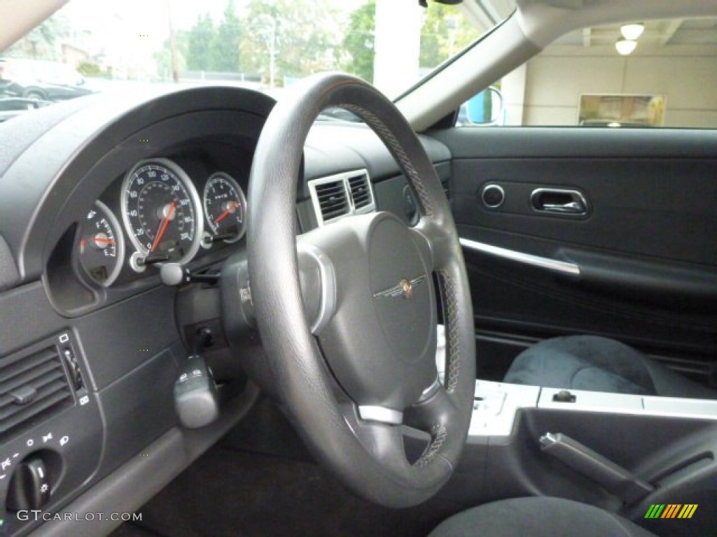 2005 Crossfire SRT-6 Coupe - Sapphire Silver Blue Metallic / Dark Slate Grey photo #14