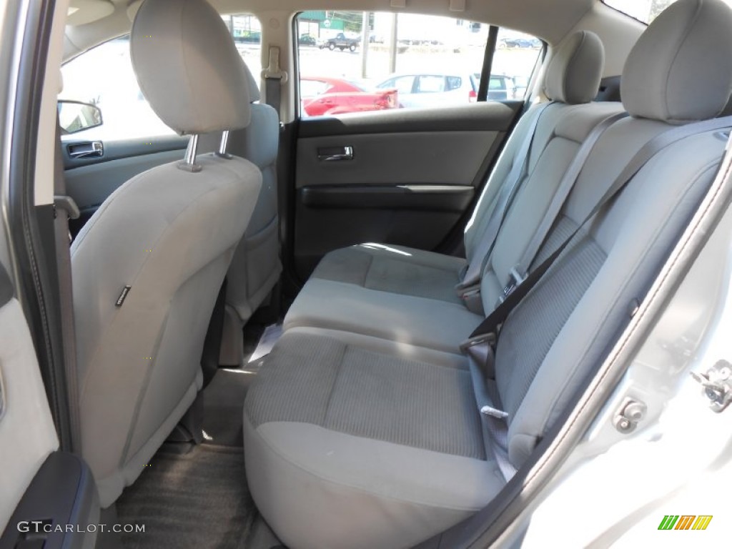 2012 Sentra 2.0 S - Magnetic Gray Metallic / Charcoal photo #14