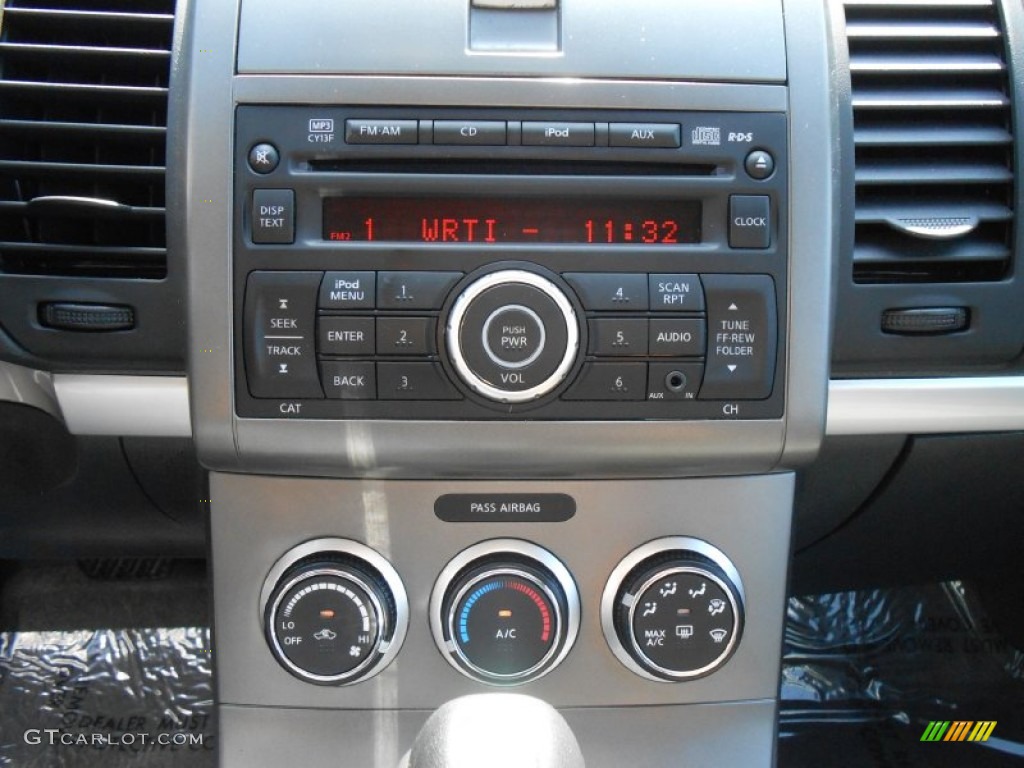 2012 Sentra 2.0 S - Magnetic Gray Metallic / Charcoal photo #20