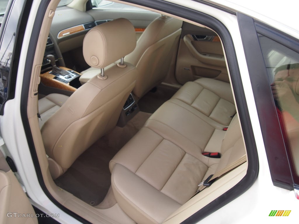 2005 A6 3.2 quattro Sedan - Arctic White / Beige photo #21