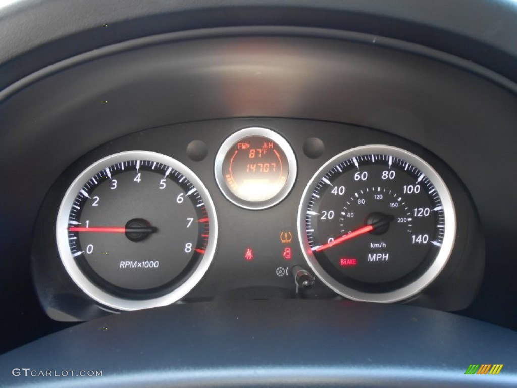 2012 Sentra 2.0 S - Magnetic Gray Metallic / Charcoal photo #22