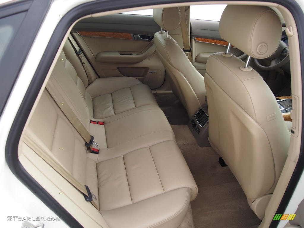 2005 A6 3.2 quattro Sedan - Arctic White / Beige photo #24