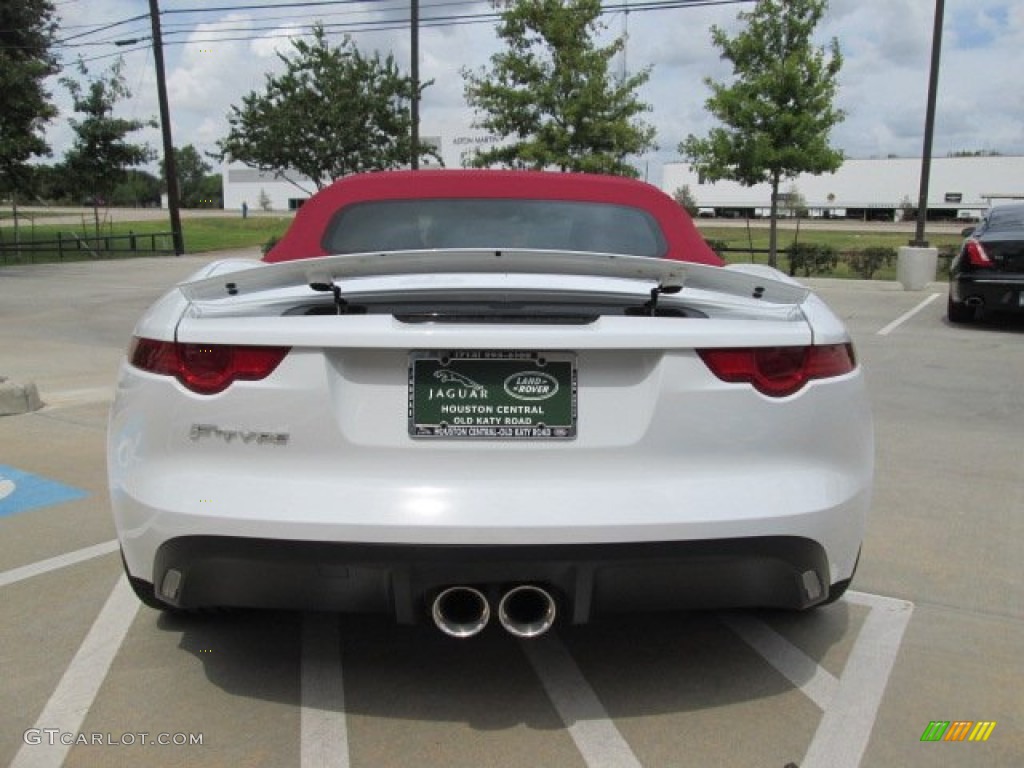 2014 F-TYPE  - Polaris White / Cirrus Grey photo #9