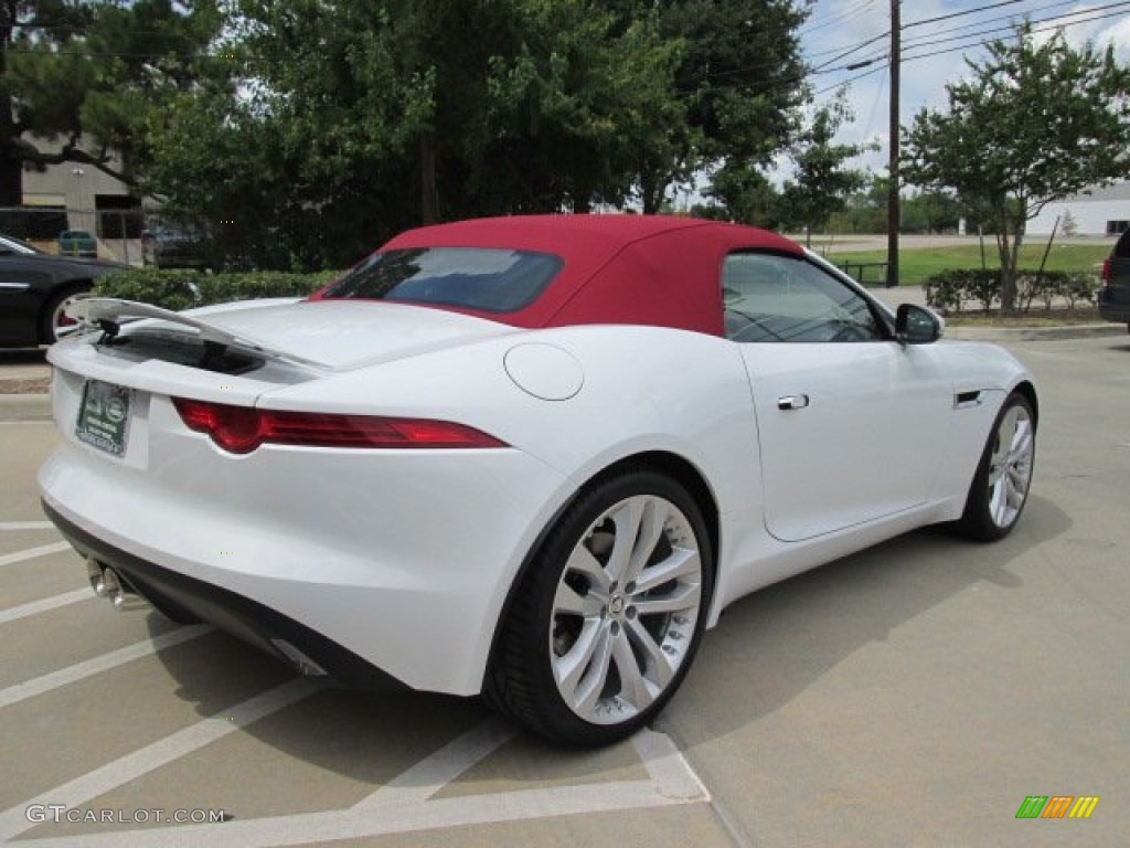2014 F-TYPE  - Polaris White / Cirrus Grey photo #10