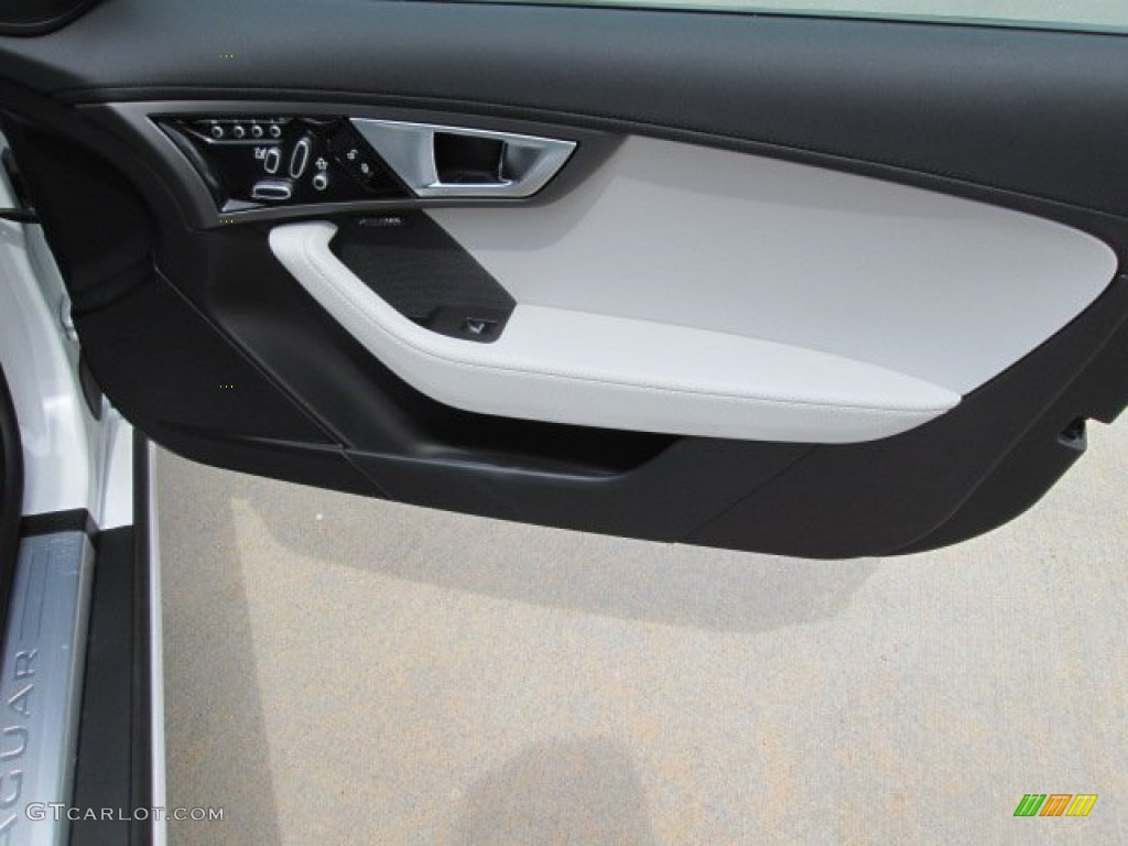 2014 F-TYPE  - Polaris White / Cirrus Grey photo #15