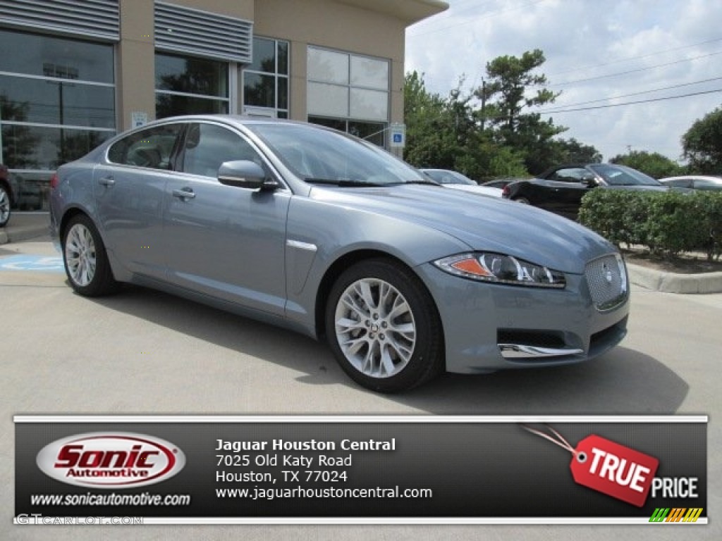 2013 XF I4 T - Satelite Grey Metallic / Dove/Warm Charcoal photo #1