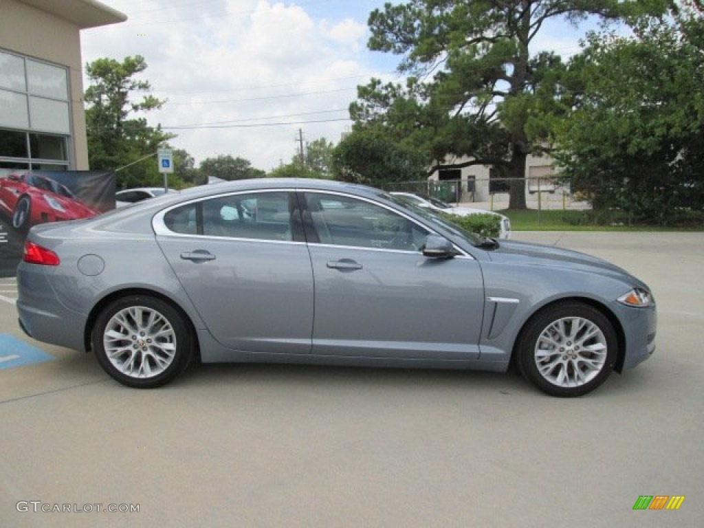 Satelite Grey Metallic 2013 Jaguar XF I4 T Exterior Photo #85979699