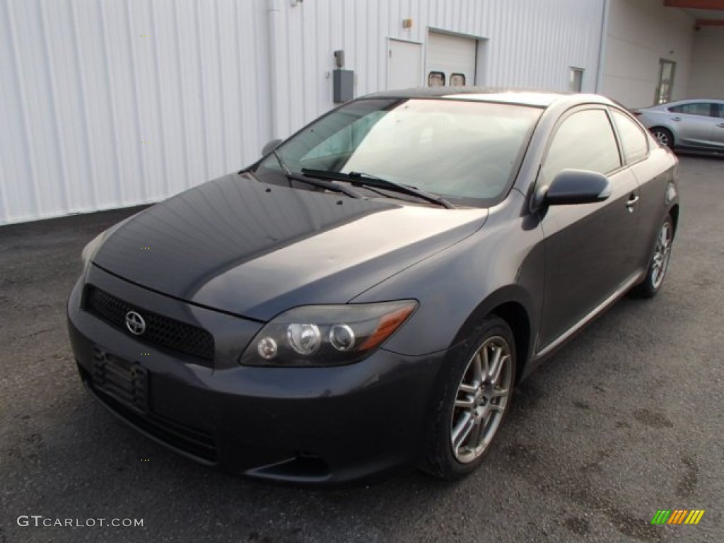 2008 tC  - Flint Gray Mica / Dark Charcoal Gray photo #2