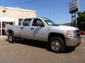Silver Ice Metallic 2014 Chevrolet Silverado 2500HD WT Crew Cab 4x4