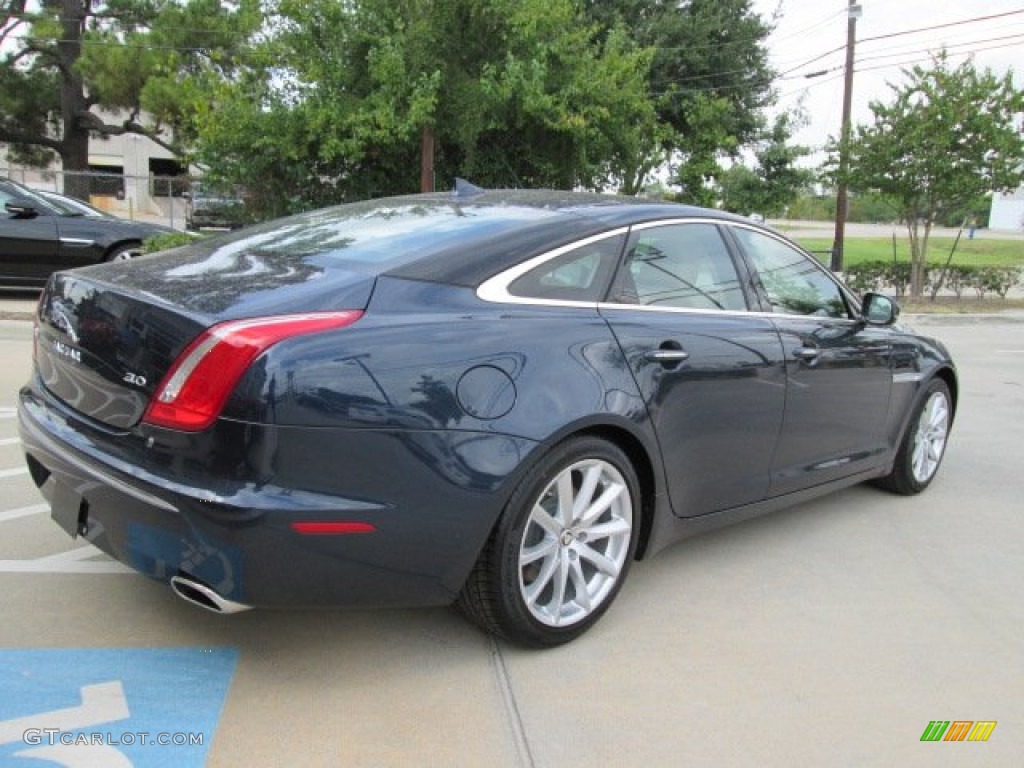 Indigo Metallic 2013 Jaguar XJ XJ Exterior Photo #85980693