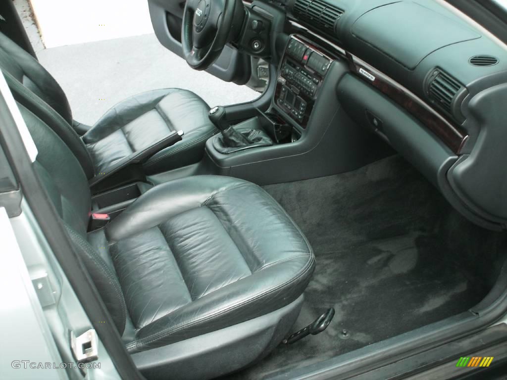 1996 A4 2.8 quattro Sedan - Alusilver Metallic / Black photo #20