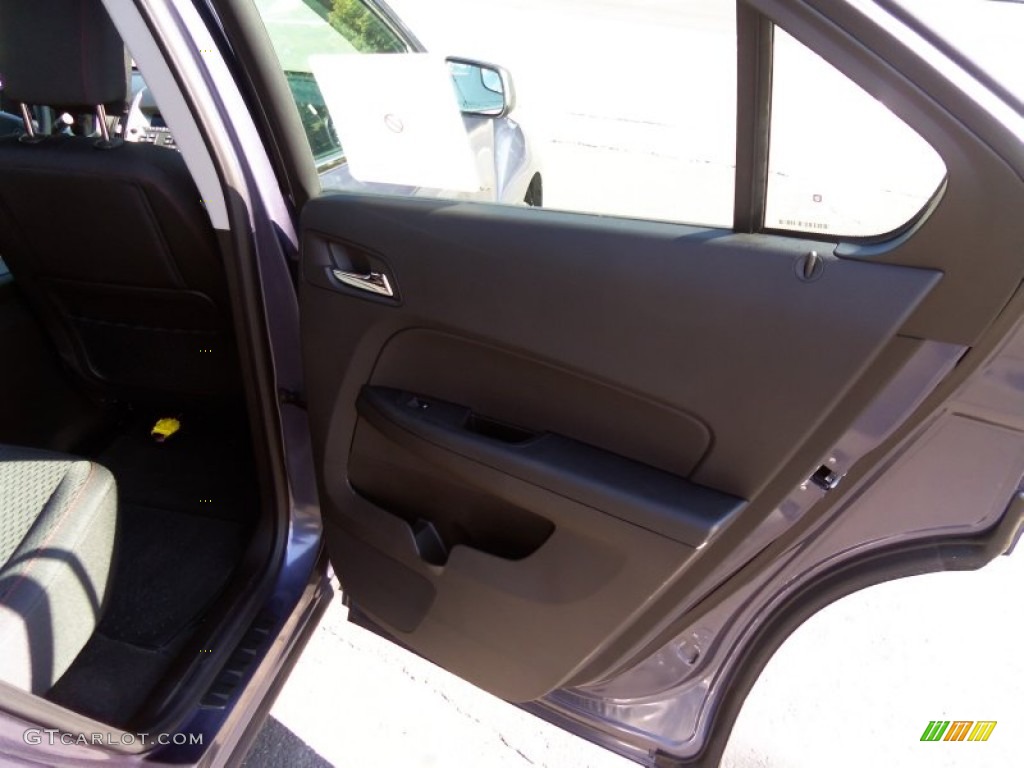 2013 Equinox LS AWD - Atlantis Blue Metallic / Jet Black photo #19