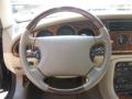 1998 Jaguar XK Cashmere Interior Steering Wheel Photo
