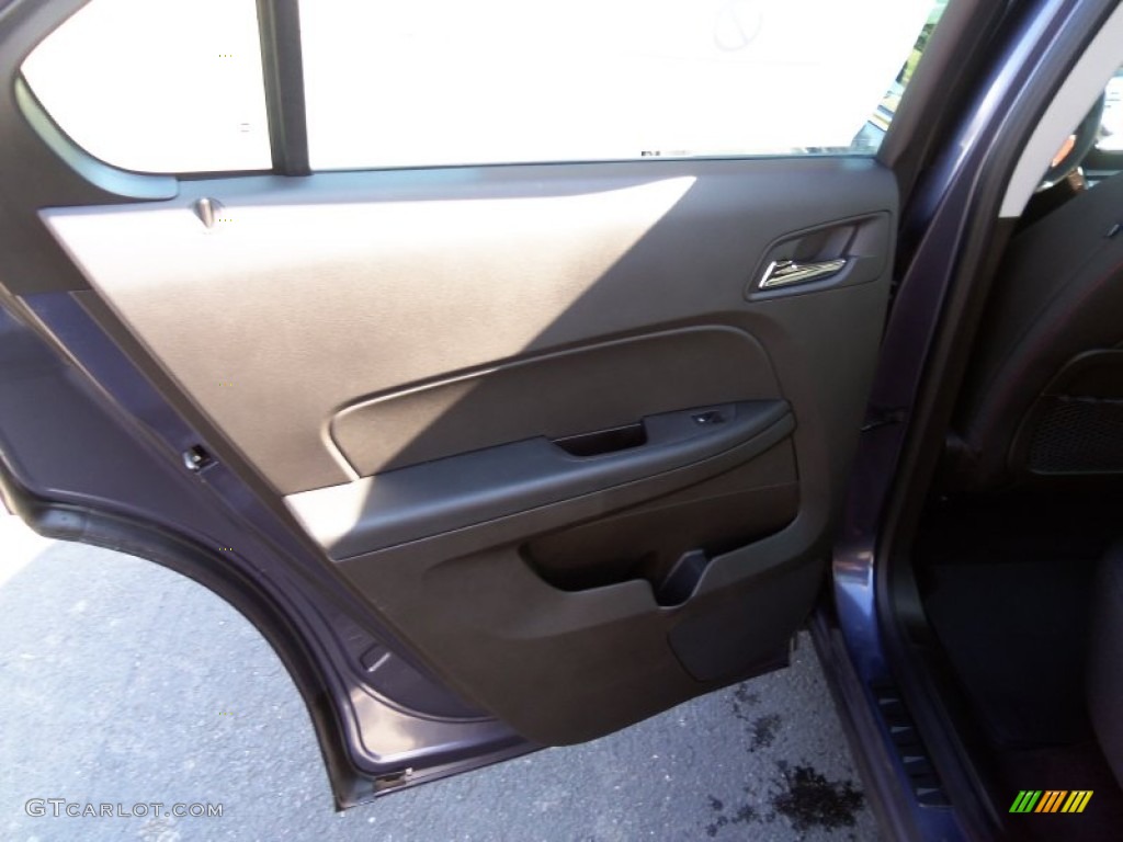 2013 Equinox LS AWD - Atlantis Blue Metallic / Jet Black photo #22