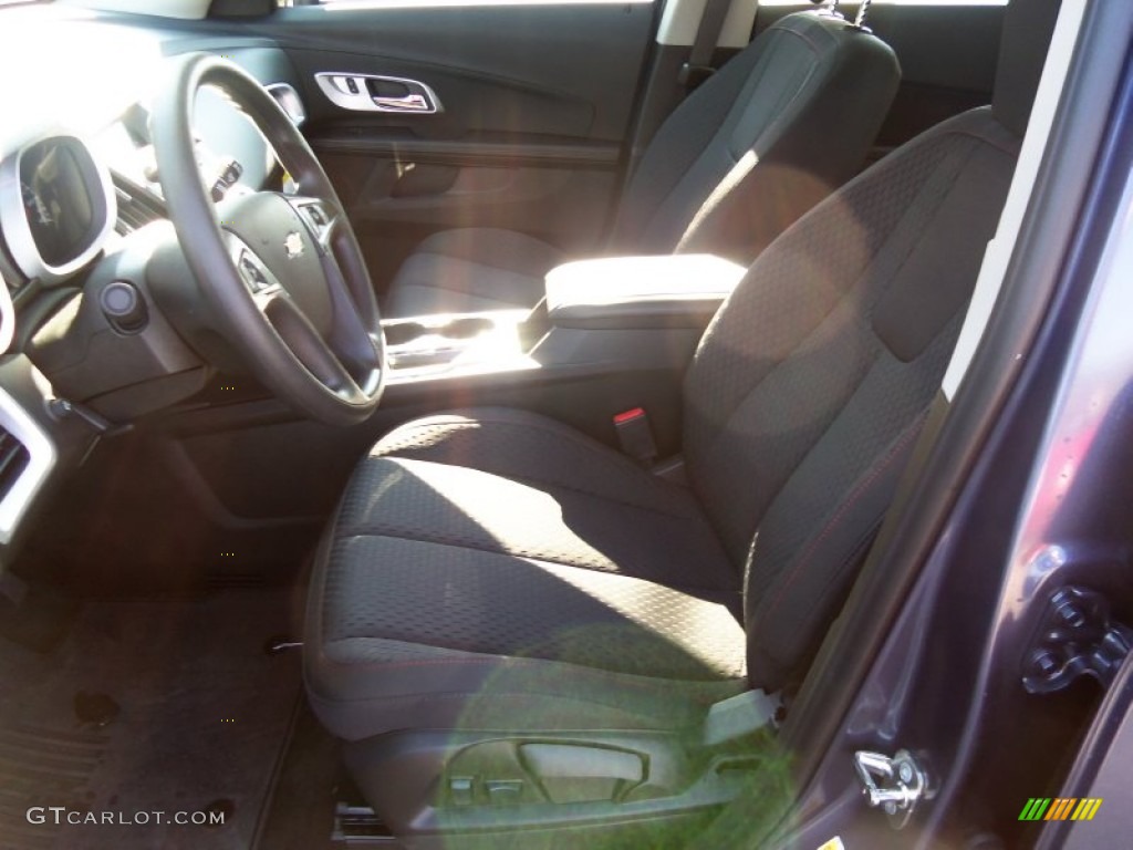 2013 Equinox LS AWD - Atlantis Blue Metallic / Jet Black photo #26