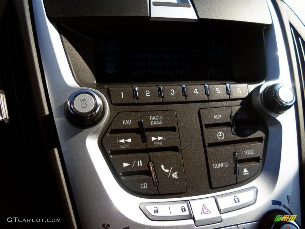 2013 Equinox LS AWD - Atlantis Blue Metallic / Jet Black photo #33