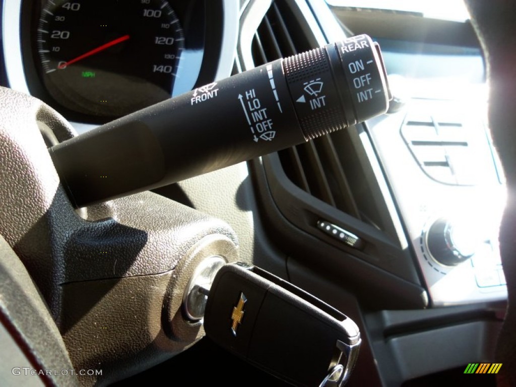 2013 Equinox LS AWD - Atlantis Blue Metallic / Jet Black photo #38