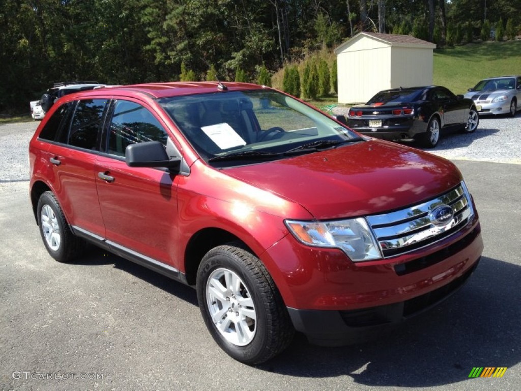 Redfire Metallic 2007 Ford Edge SE Exterior Photo #85982256
