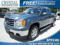 2013 Stealth Gray Metallic GMC Sierra 1500 SLE Crew Cab 4x4  photo #1