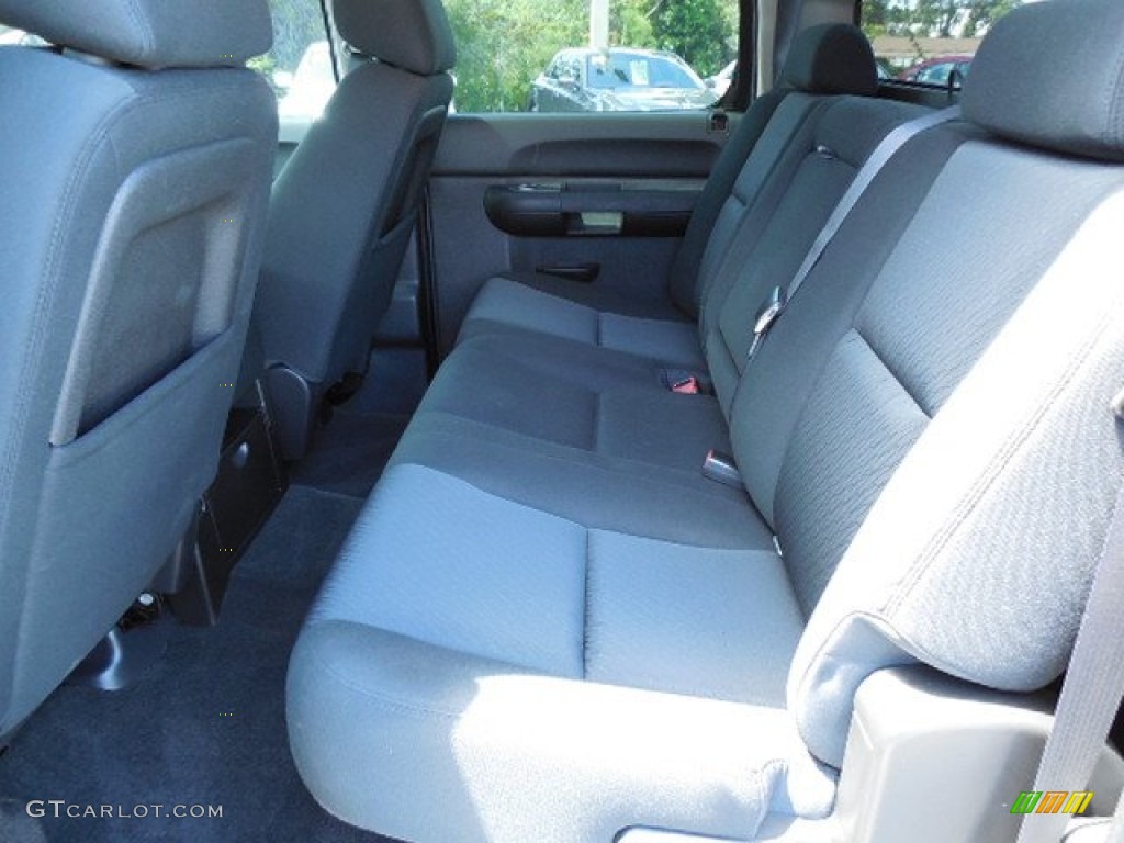 2013 Sierra 1500 SLE Crew Cab 4x4 - Stealth Gray Metallic / Ebony photo #5