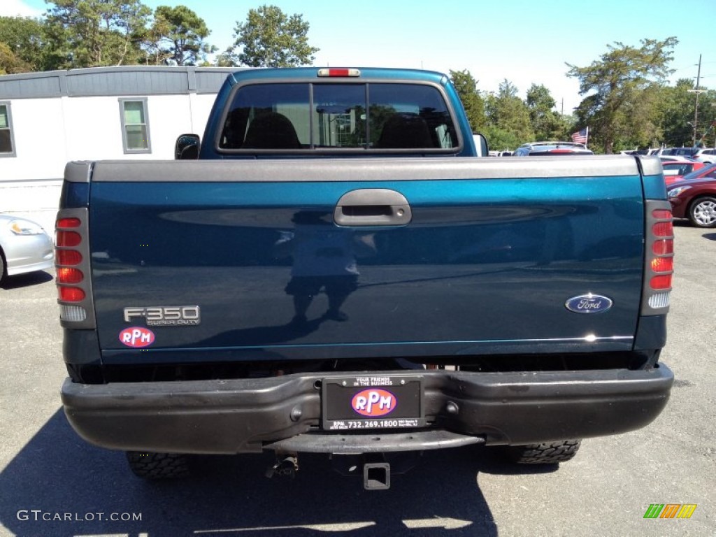 1999 F350 Super Duty XL Regular Cab 4x4 - Dark Tourmaline Metallic / Medium Graphite photo #13