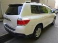 2013 Blizzard White Pearl Toyota Highlander V6 4WD  photo #2