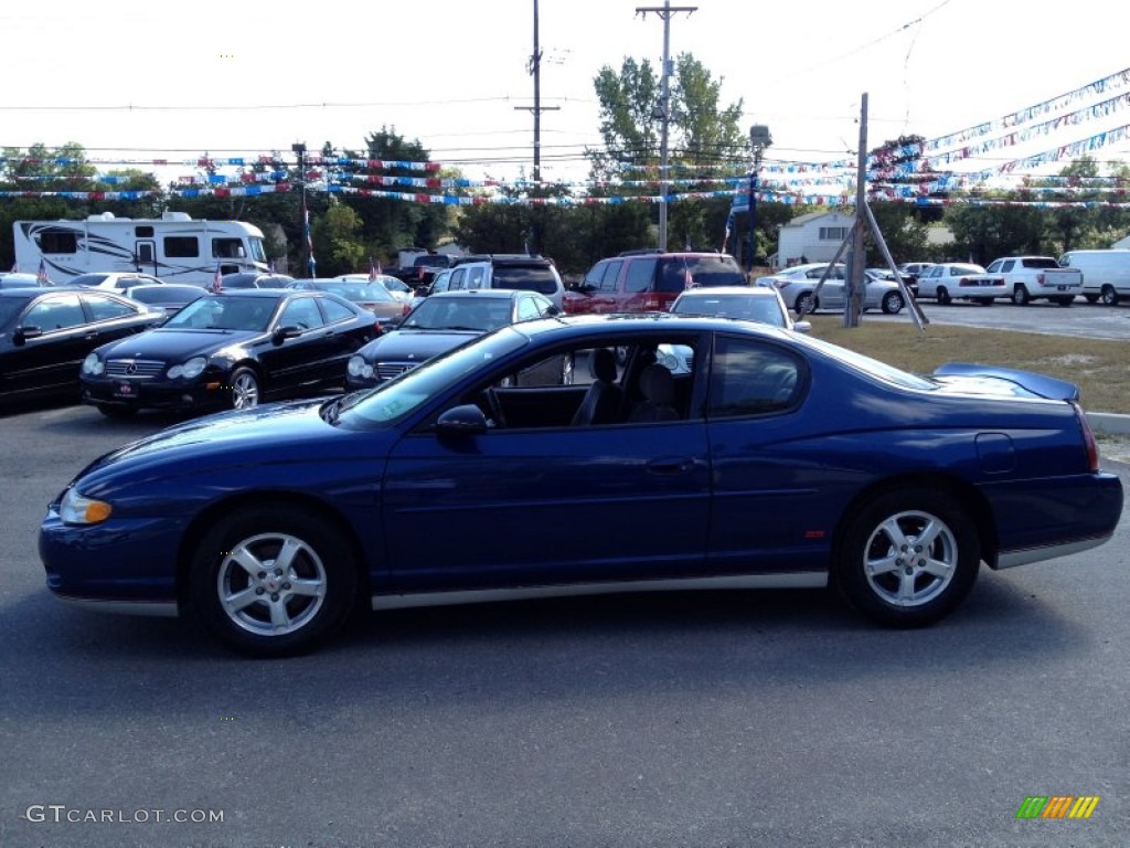 2003 Monte Carlo SS - Superior Blue Metallic / Ebony Black photo #16