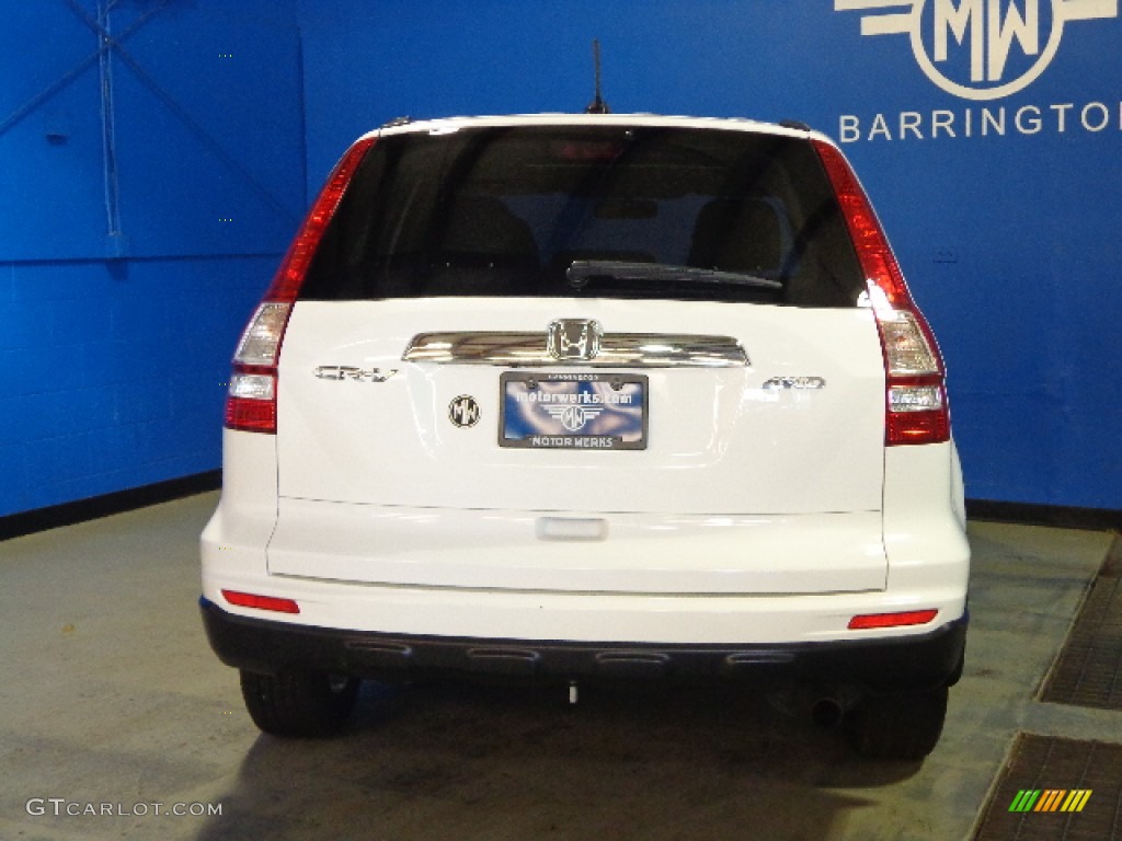 2011 CR-V EX-L 4WD - Taffeta White / Black photo #5