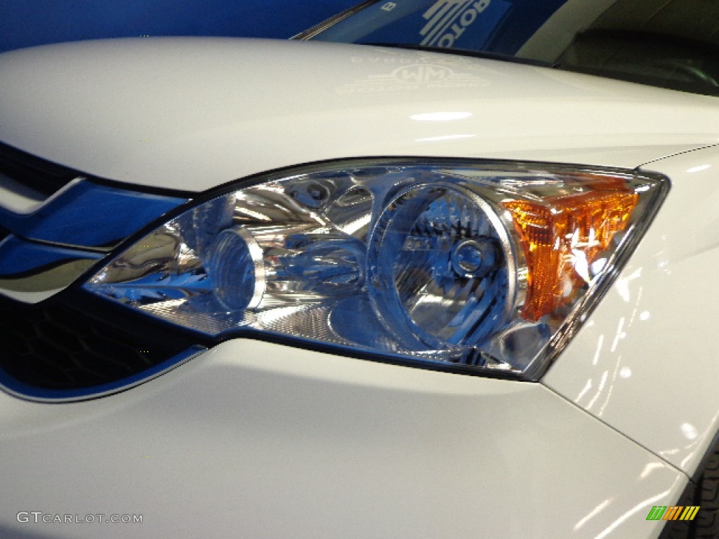 2011 CR-V EX-L 4WD - Taffeta White / Black photo #7