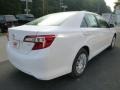 2014 Super White Toyota Camry LE  photo #3