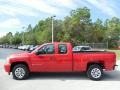 2007 Victory Red Chevrolet Silverado 1500 Classic Work Truck Extended Cab  photo #2