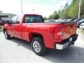 2007 Victory Red Chevrolet Silverado 1500 Classic Work Truck Extended Cab  photo #3