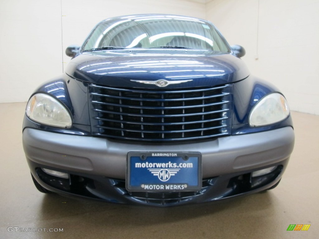 2001 PT Cruiser  - Patriot Blue Pearl / Taupe/Pearl Beige photo #3