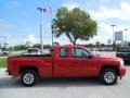 2007 Victory Red Chevrolet Silverado 1500 Classic Work Truck Extended Cab  photo #10
