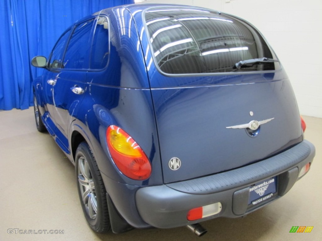 2001 PT Cruiser  - Patriot Blue Pearl / Taupe/Pearl Beige photo #8
