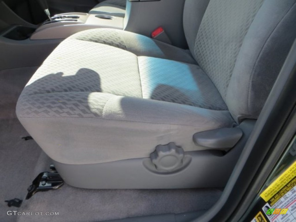 2011 Tacoma V6 SR5 PreRunner Double Cab - Timberland Green Mica / Graphite Gray photo #31